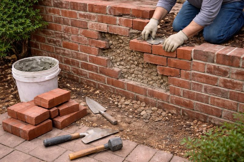 Block Masonry Repair in Houston, TX