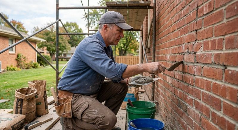 Brick Masonry Repair in Katy, TX