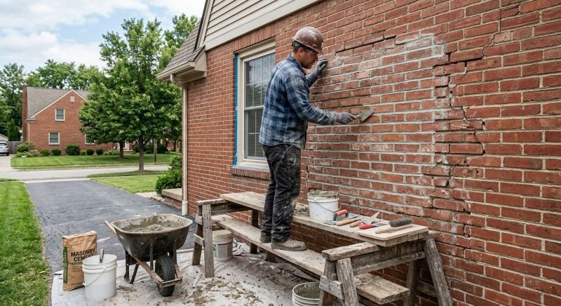 Brick Masonry Repair in South Houston, TX