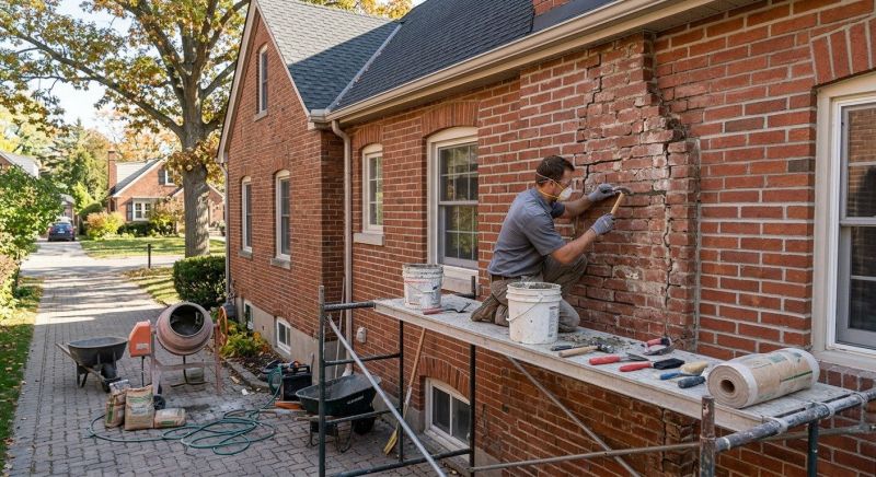 Brick Masonry Restoration in Houston, TX