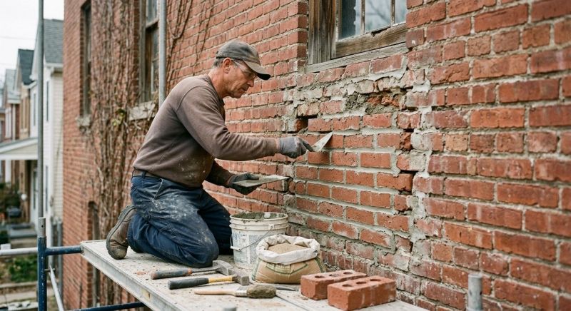 Brick Repair in Rosharon, TX