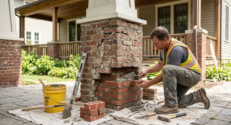 Brick Restoration in Houston, TX