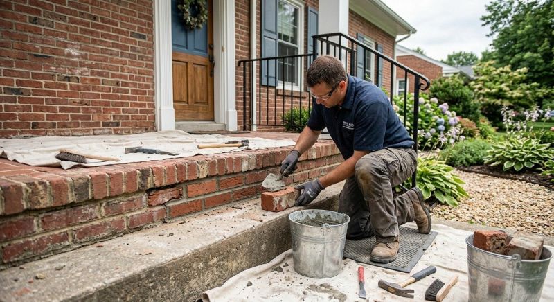 Brick Stairs Repair in Manvel, TX