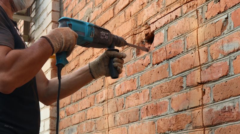 Brick Wall Repair in Manvel, TX