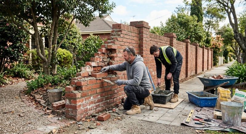 Brick Wall Repair in Stafford, TX