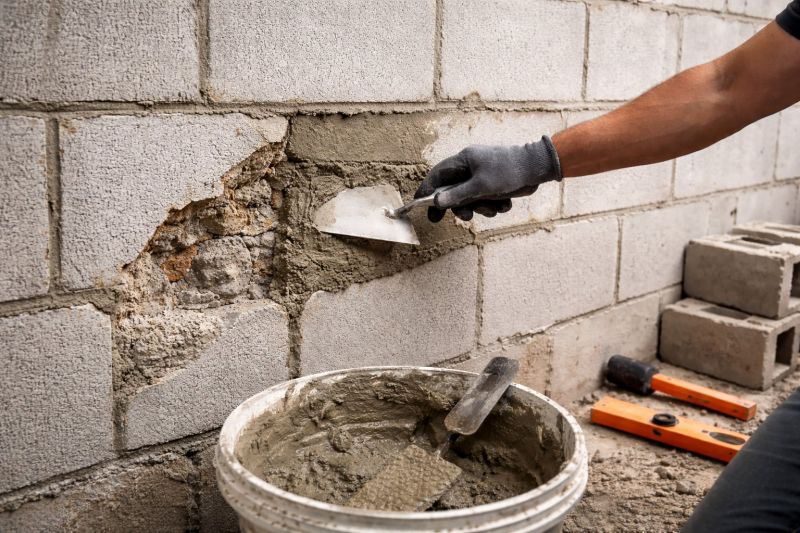Cement Block Repair in Houston, TX