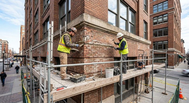 Commercial Masonry Repair in Rosenberg, TX