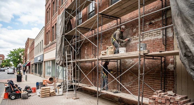 Commercial Masonry Repair in Rosenberg, TX