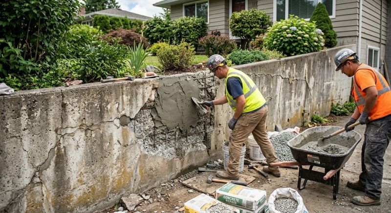 Retaining Wall Repair in Richmond, TX