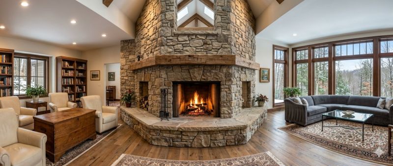 Stone Chimney Installation in Cypress, TX
