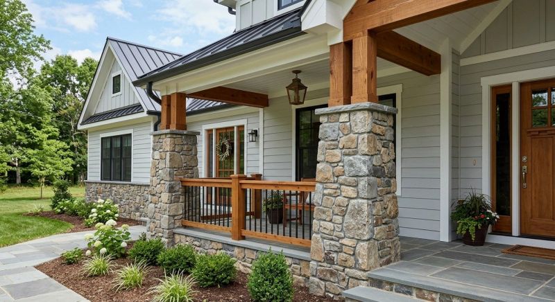 Stone Chimney Installation in Fort Bend County, TX