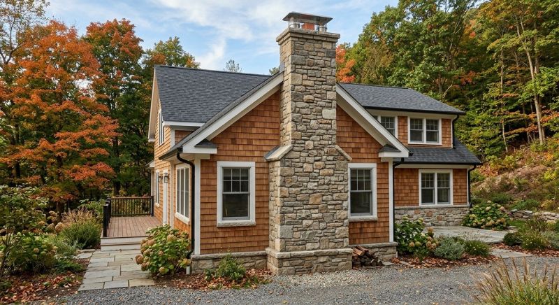 Stone Chimney Installation in Pasadena, TX