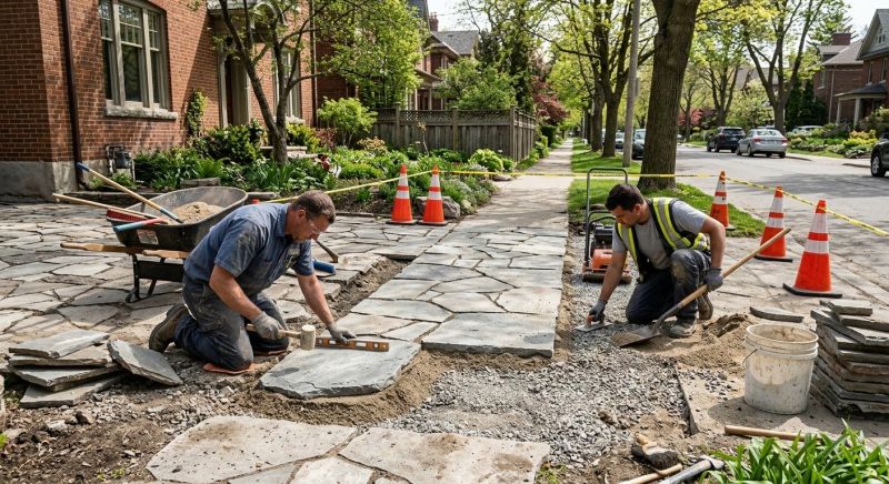 Stone Driveway Repair in Houston, TX