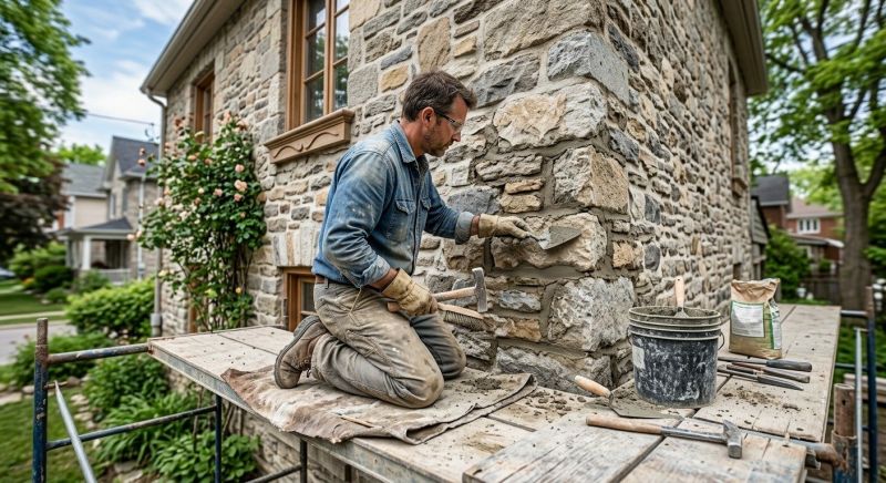 Stone Masonry Repair in Katy, TX