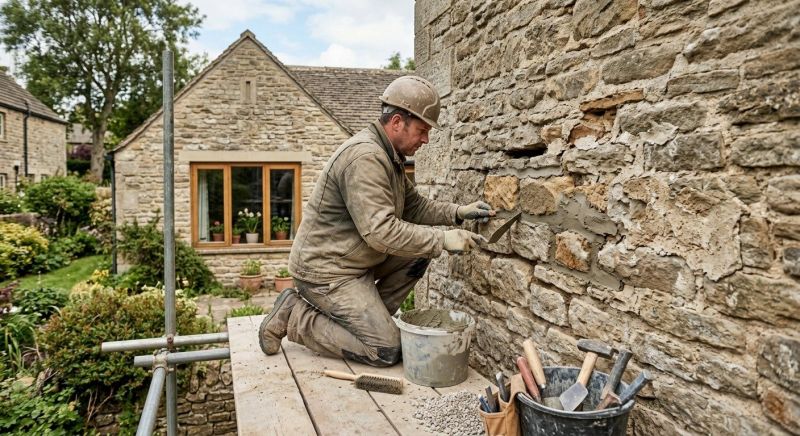 Stone Masonry Repair in Pasadena, TX