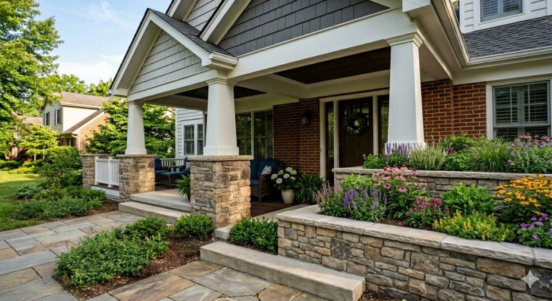 Stonework Installation in Cypress, TX