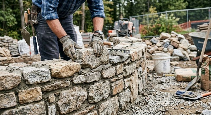 Stonework Installation in Spring, TX